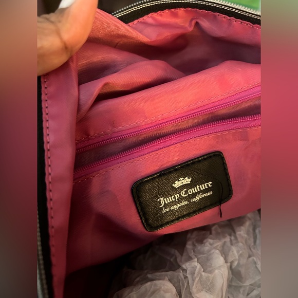 Juicy Couture Nylon Satchel Duffle Gym Bag - Picture 7 of 7